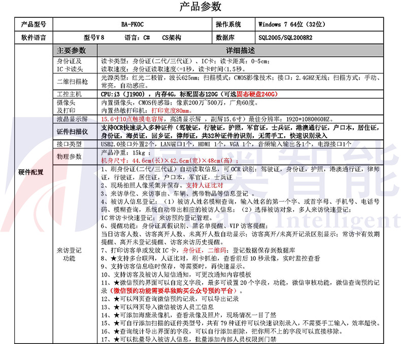 學(xué)校機關(guān)門衛(wèi)智能管理系統(tǒng)小區(qū)工廠寫字樓訪客機人員進出登記軟件